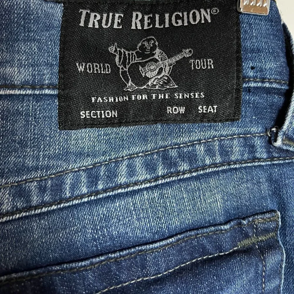 True Religion Ricky Relaxed Straight Men's Jeans Size 34
